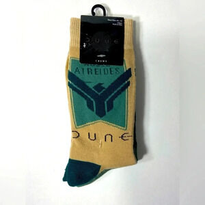 Dune - House Atreides - 2 Pairs of Crew Socks / Size 6 1/2 - 12 -  BNWT 🏜️🪱🗡️